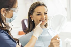 straighten teeth at a clinic